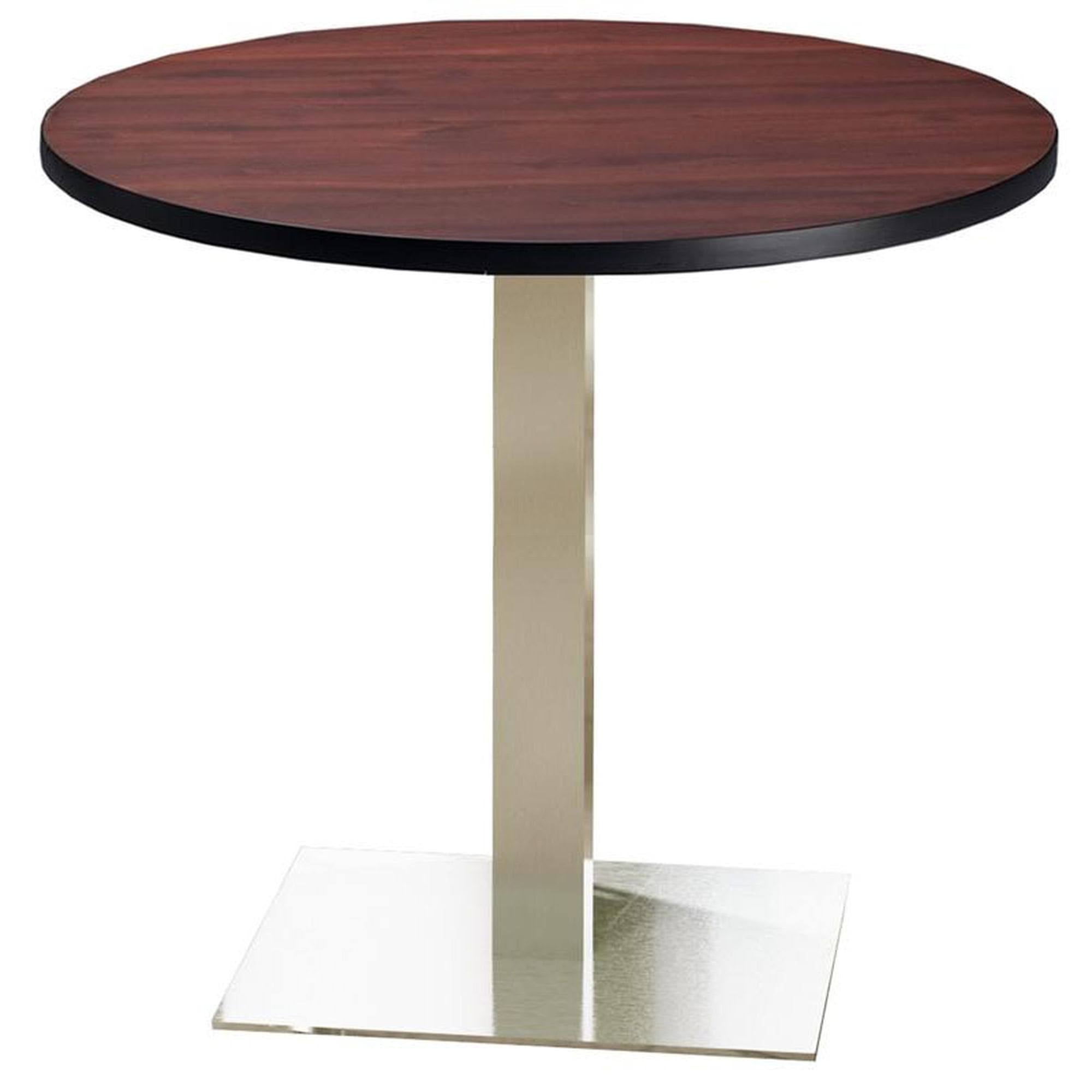 Round Dining Height Table Stainless Steel Q5348