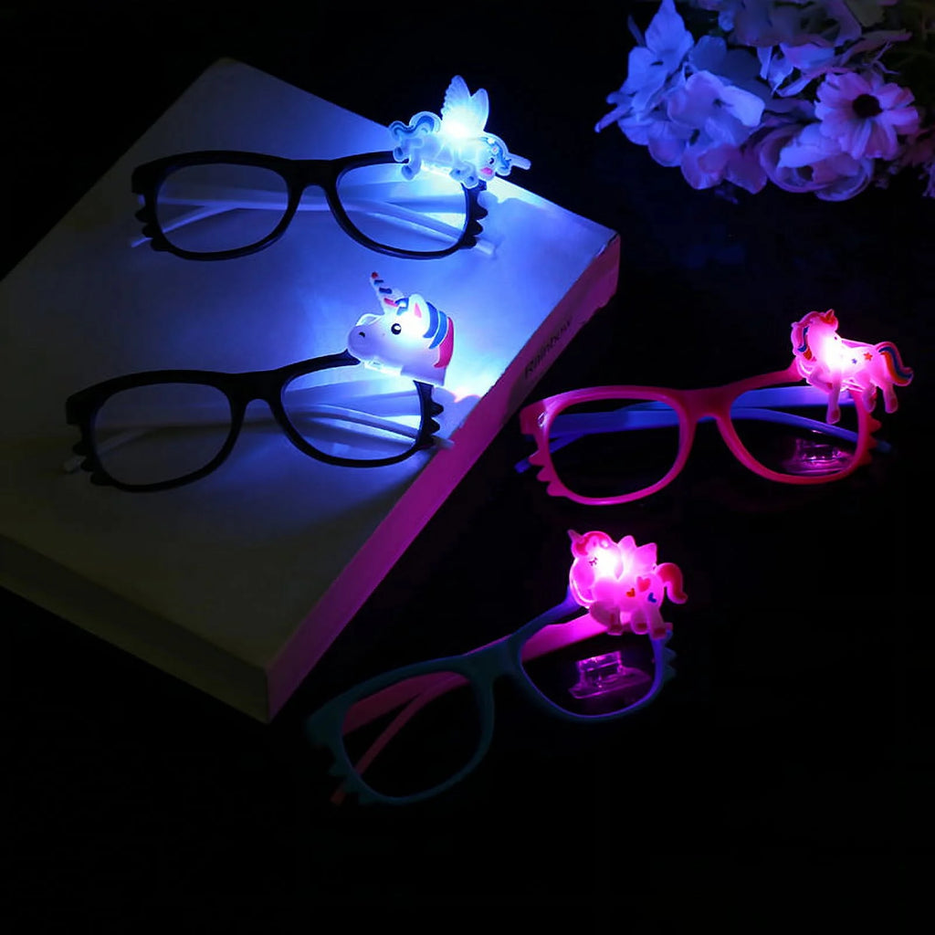 Unicorn LED Light Up Glasses L99005