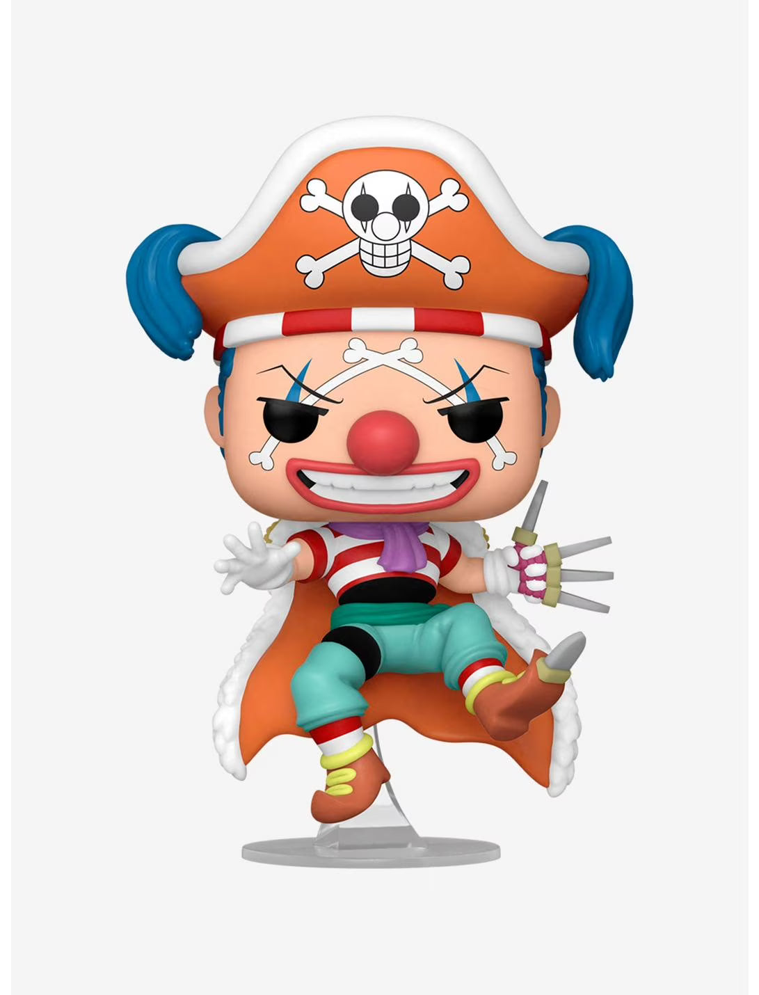 Multicolor One Piece Buggy The Clown Pop! Vinyl Figure R334