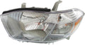 Driver Side Headlight Assembly for Toyota Highlander 2010 Sport Model W1607