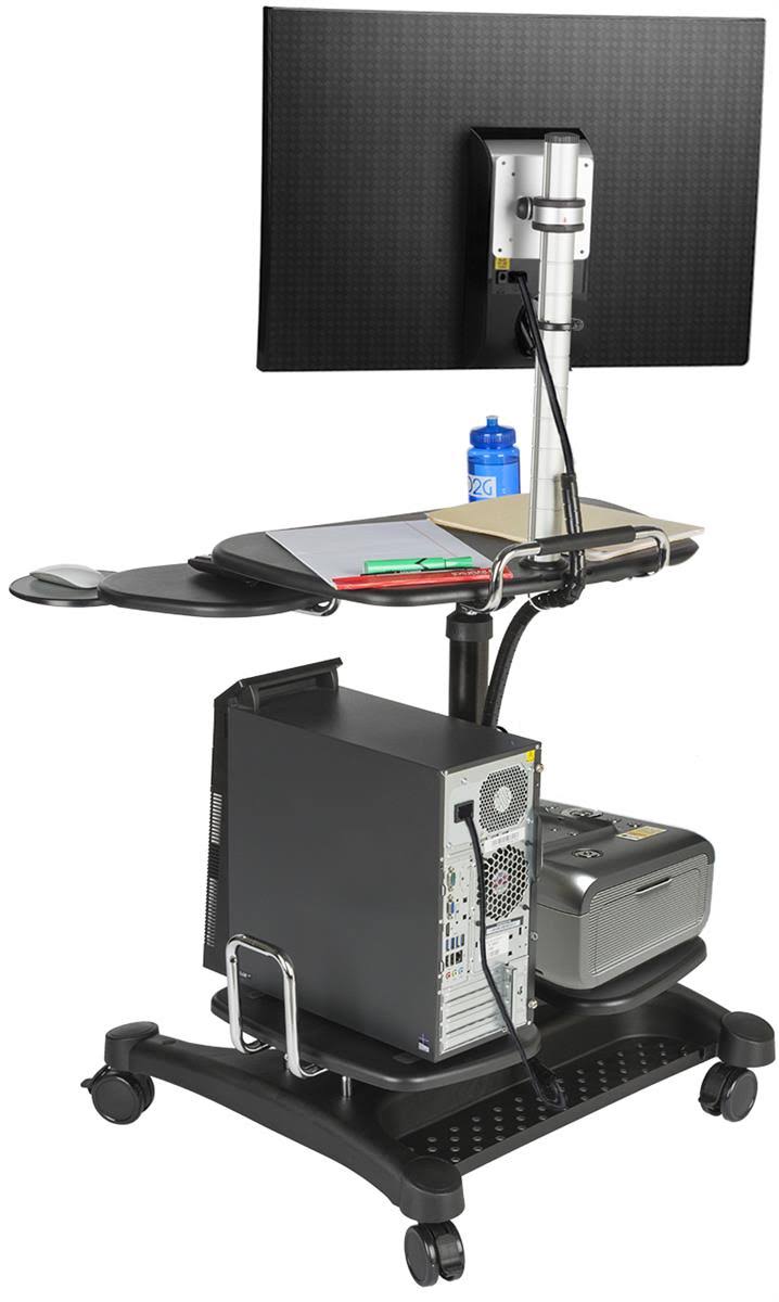 Heavy Duty Mobile LCD/LED AV Cart D2296