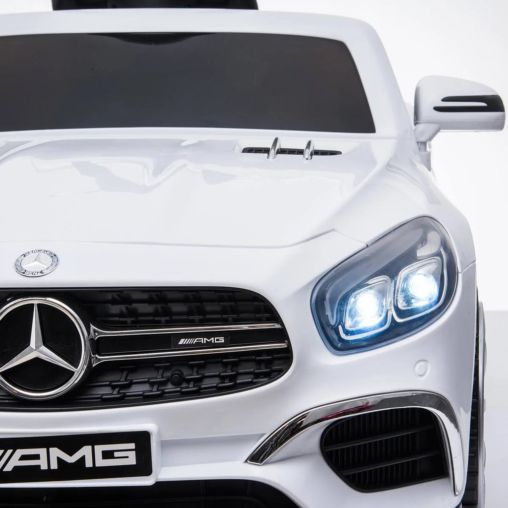 White 12V Ride-On Car X50481