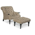 Tufted Rectangle Ottoman F8859