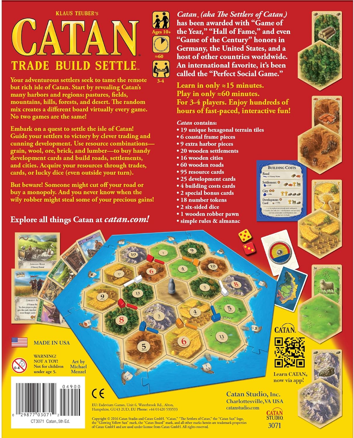 Board Game for 3 to 4 Players, Ages 10+, 60 Minutes Playtime R603897