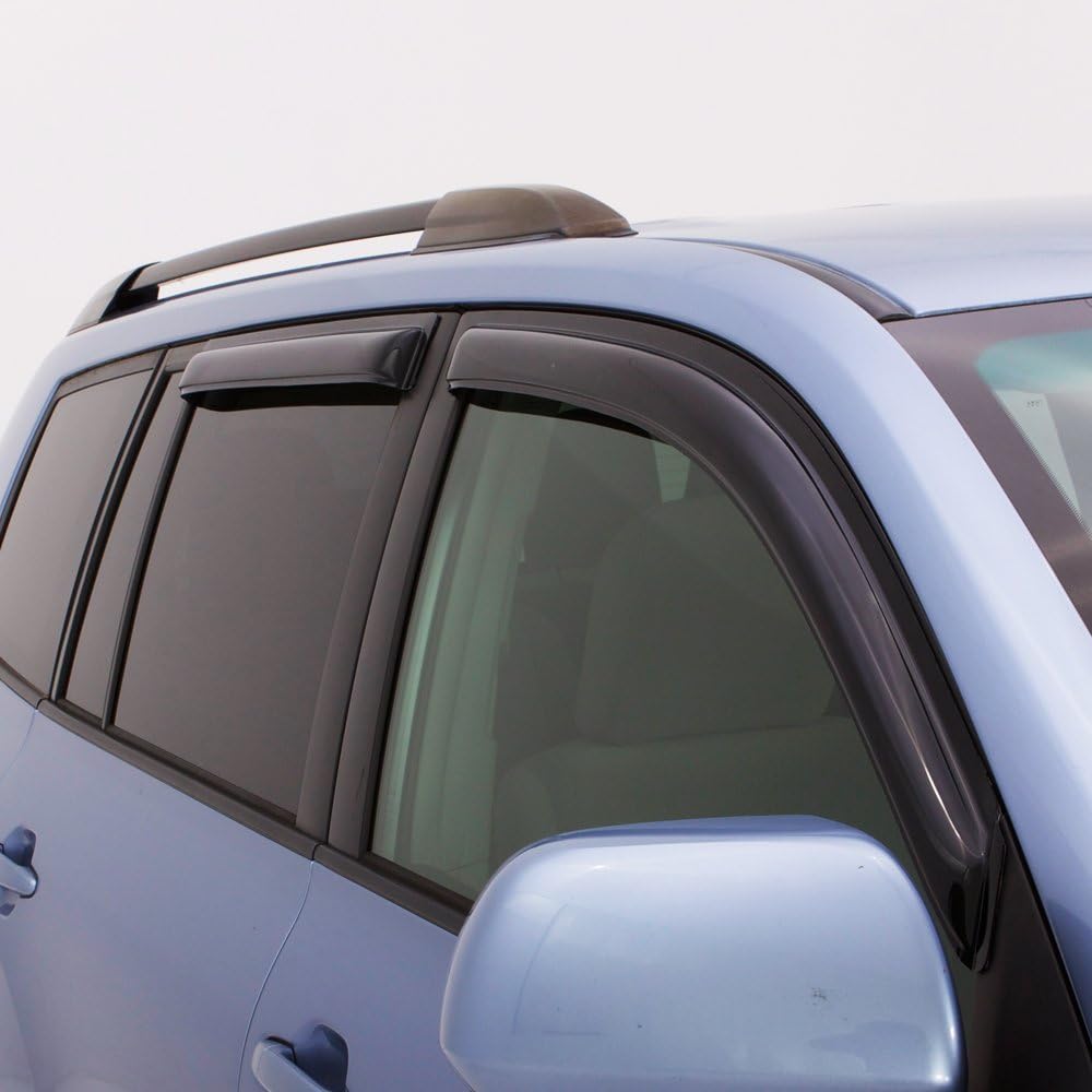 Dark Smoke 4-Piece Side Window Deflector S169