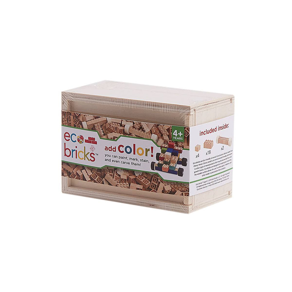 250 Piece Wooden Eco Bricks Set H286431