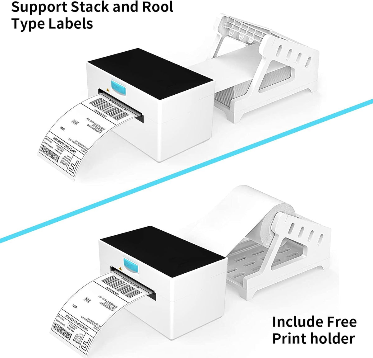 Thermal Label Printer 4x6 Desktop Label Printer N517