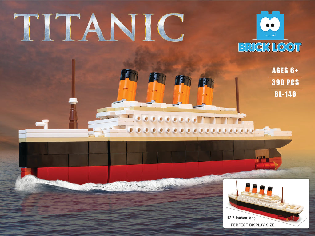 390 Pieces Titanic Ship I3241