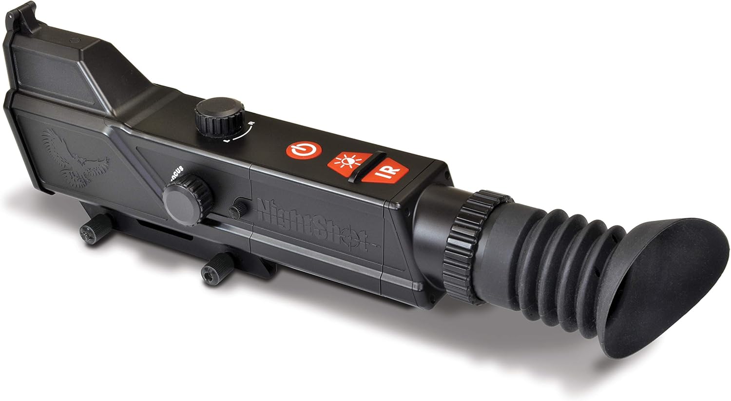 Night Vision Riflescope with IR Illuminator, Black V78342
