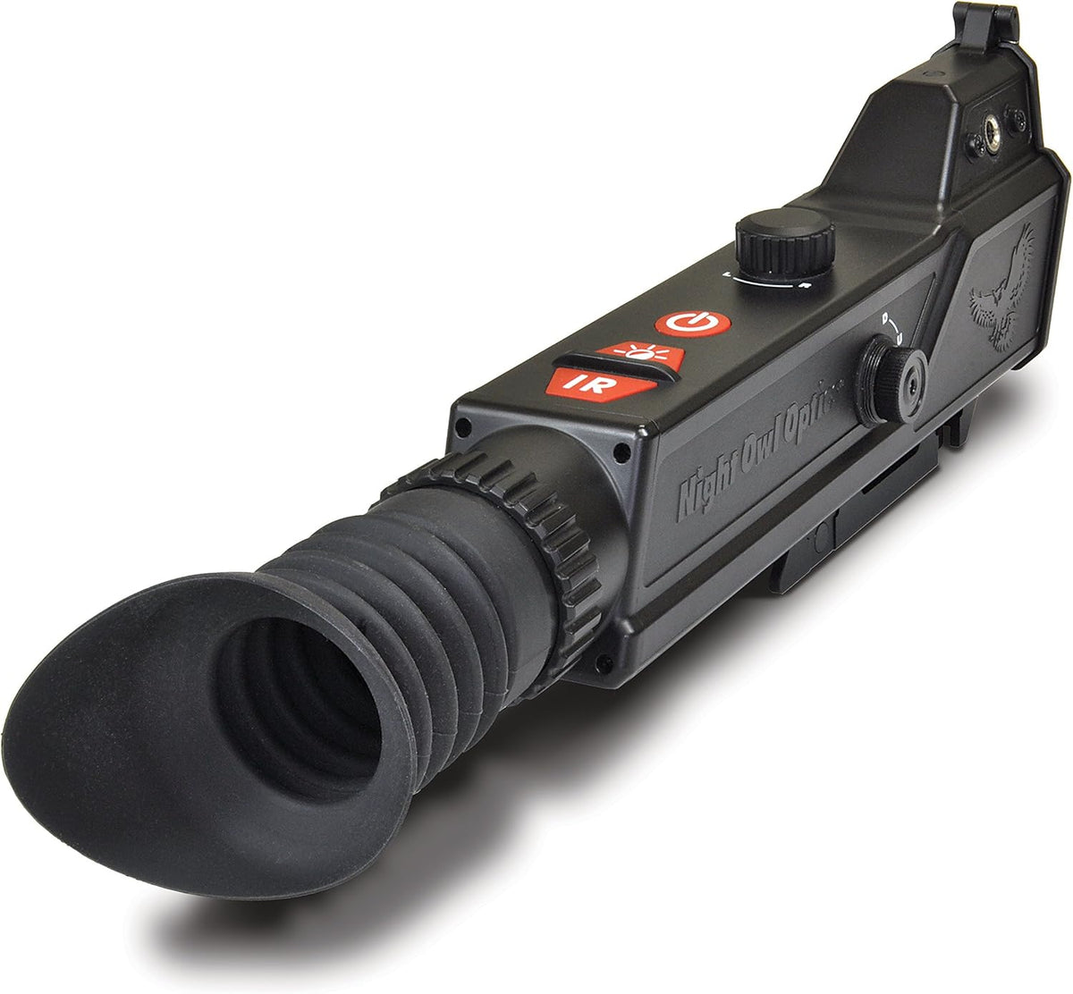 Night Vision Riflescope with IR Illuminator, Black V78342
