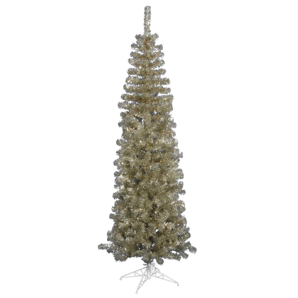 Champagne Pencil Christmas Tree C12551