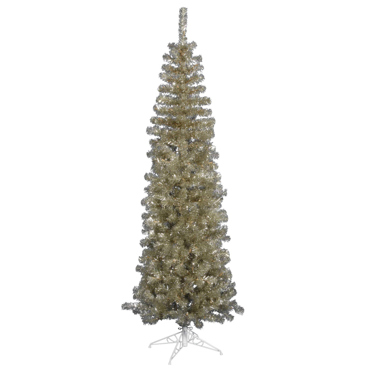 Champagne Pencil Christmas Tree C12551
