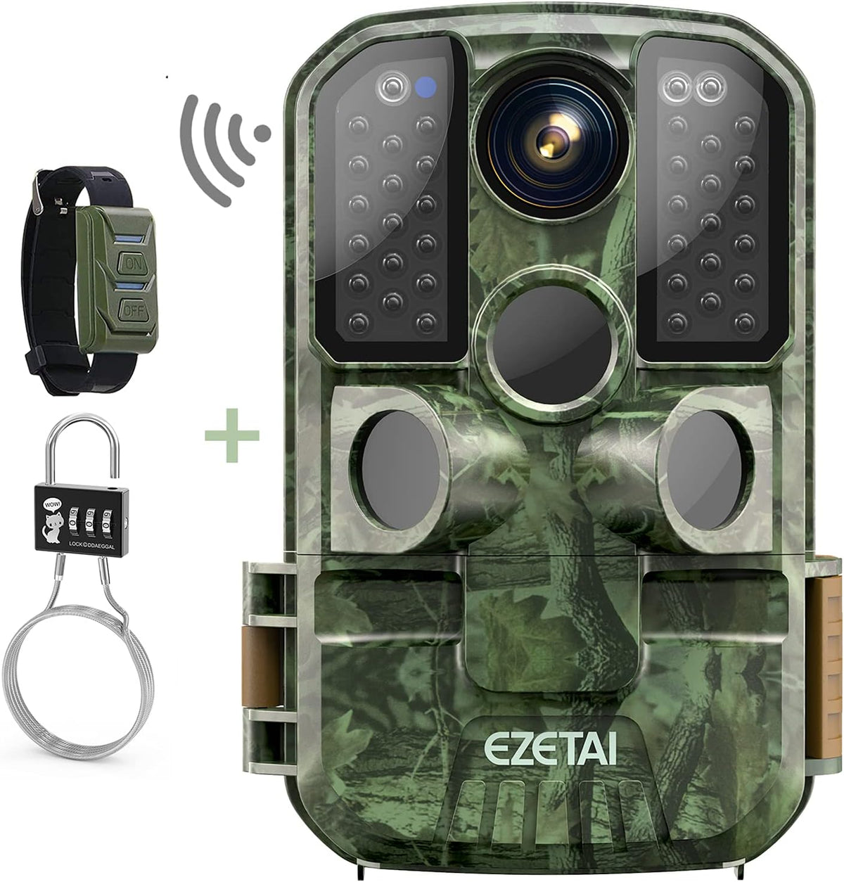 1296P 24MP Night Vision Trail Camera with 32GB SD Card J6111