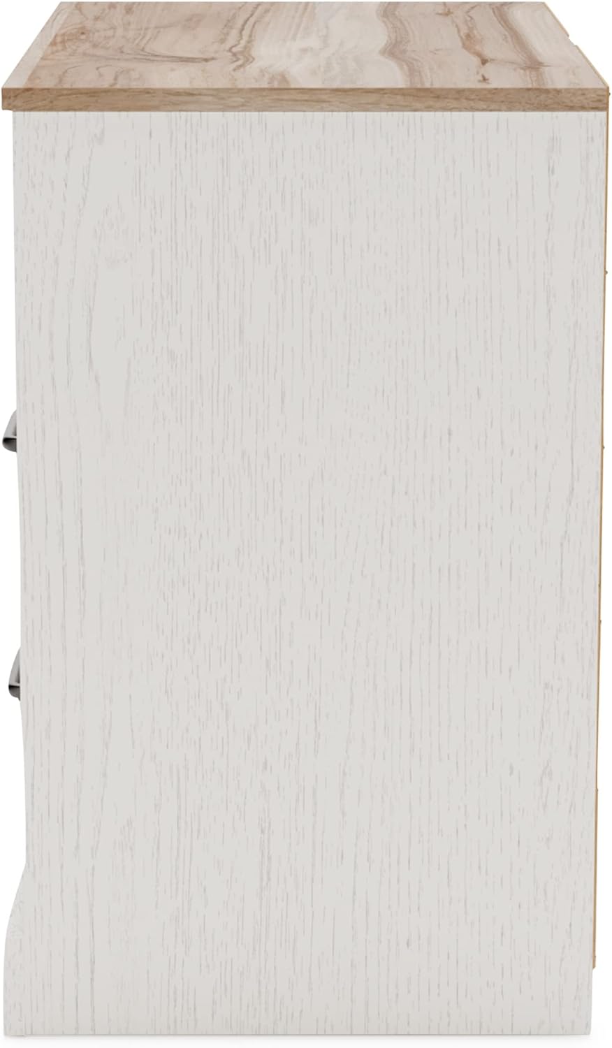 White 3 Drawer Wood Chest M789