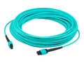 MPO Female to MPO Female Aqua OM3 Patch Cable Q539888