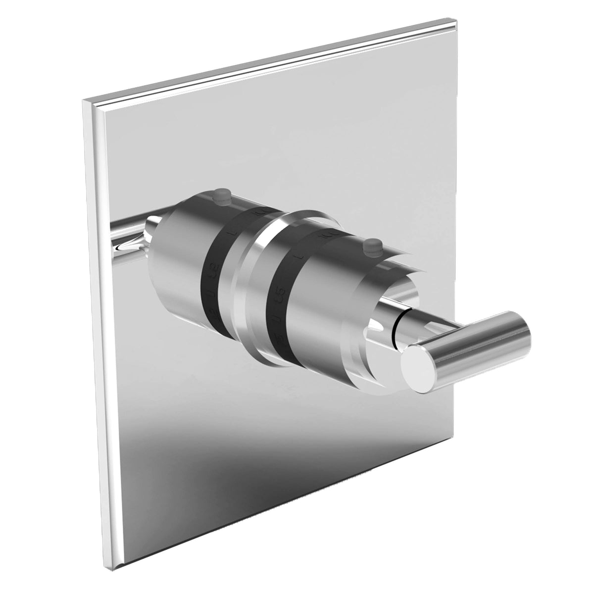 Thermostatic Trim Plate with Handle English Bronze W29284