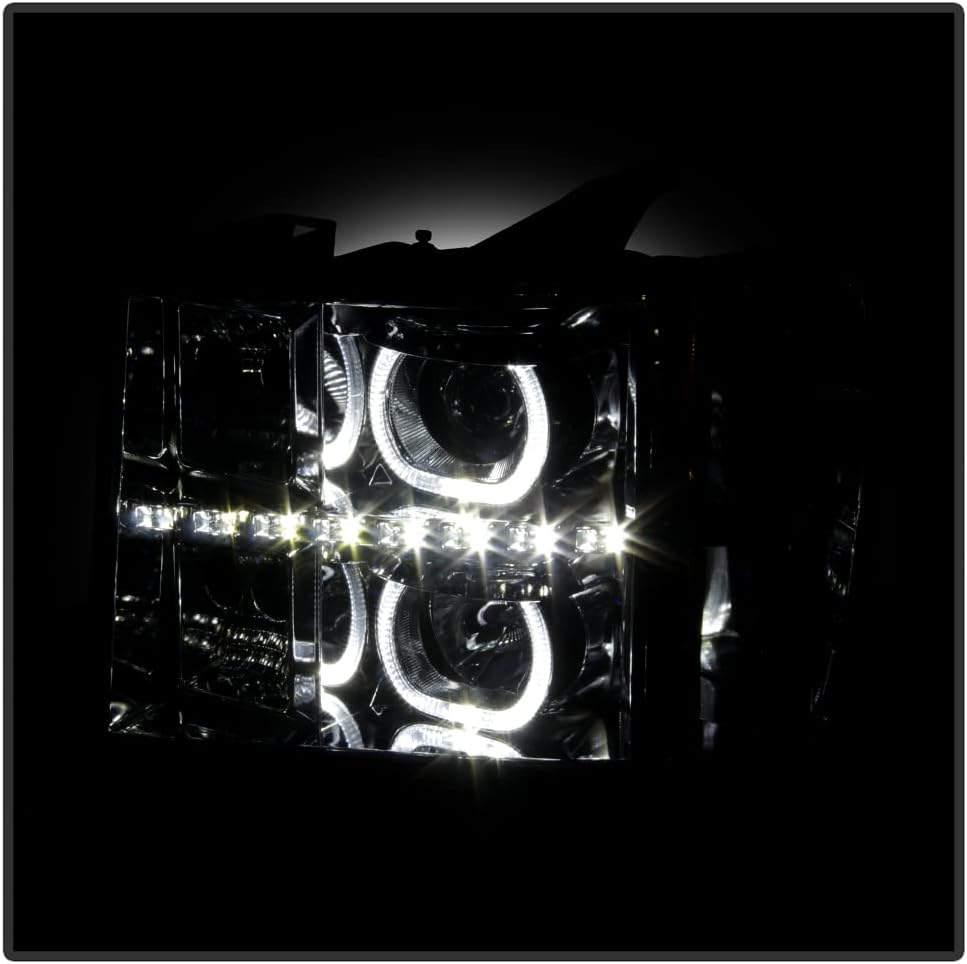 SMD LED Halo Projector Headlights D46863