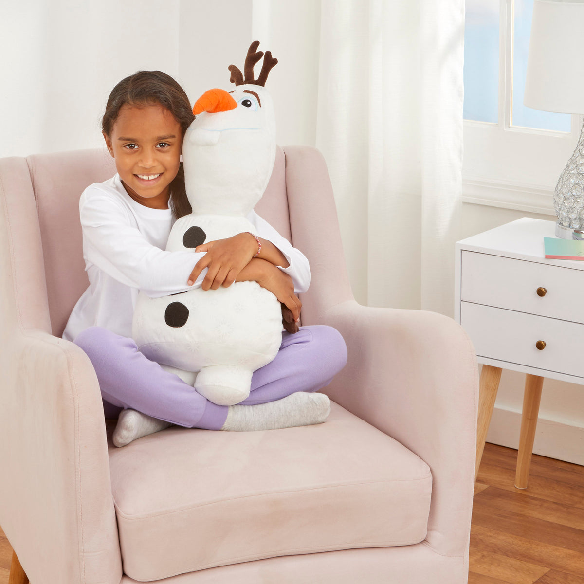 White Plush Pillow Buddy K899