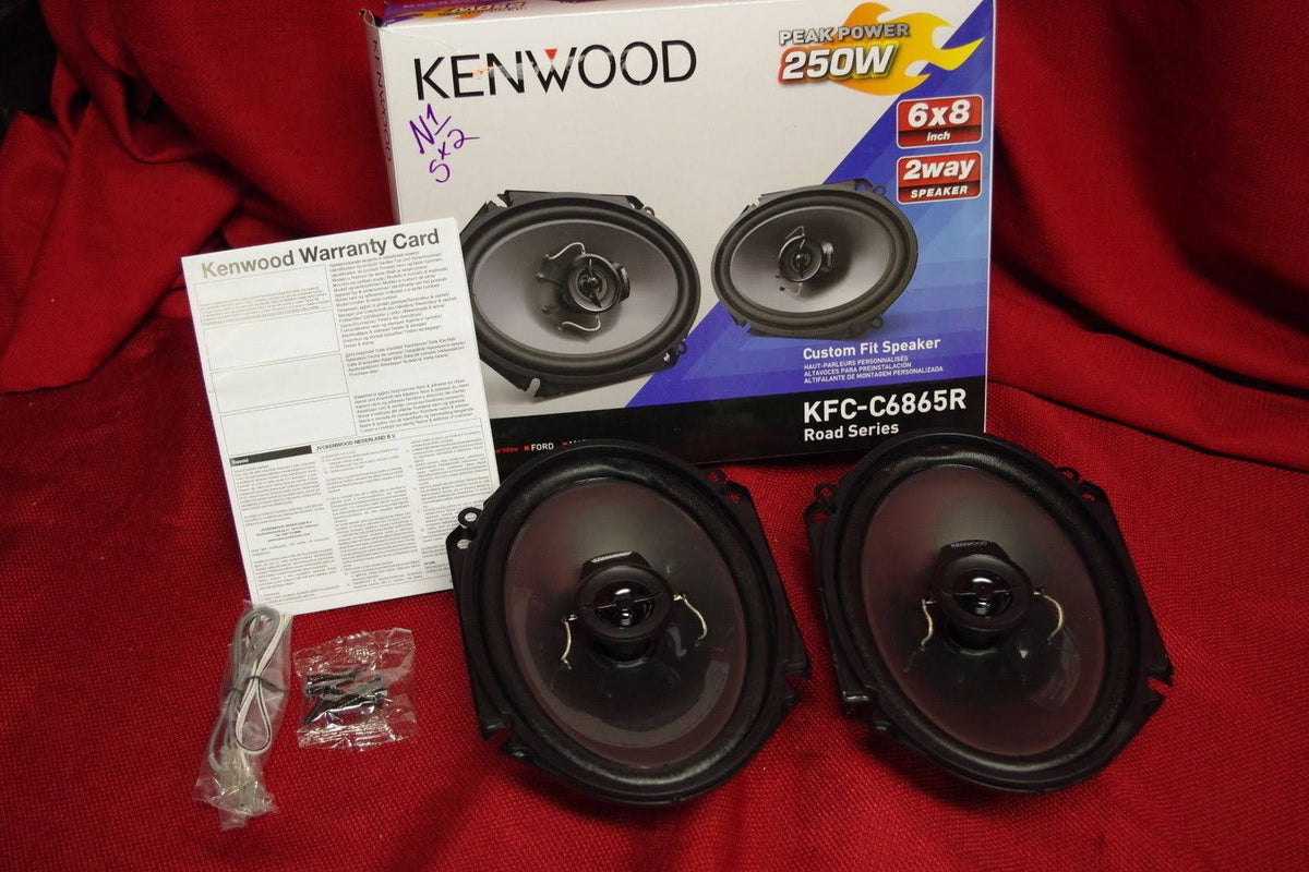 250W 6x8 2-Way Car Speakers A13744