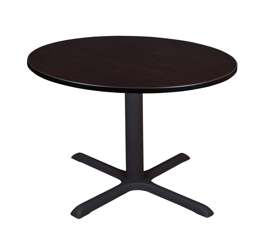 Mocha Walnut 48 in. Round Breakroom Table X931828