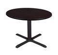 Mocha Walnut 48 in. Round Breakroom Table X931828