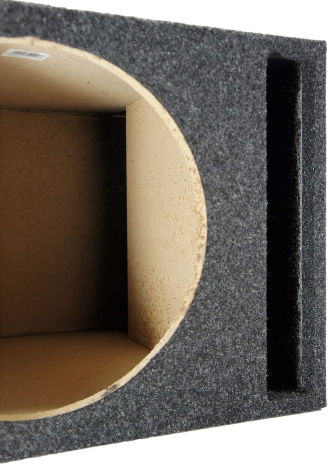 Single 12" Vented Subwoofer Sub Box Ported Enclosure 5/8" MDF Pack of 2 R34029