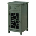 Teal Side Table Y589