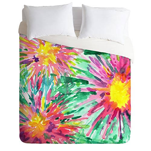 Queen Floral Confetti Duvet Cover M760171