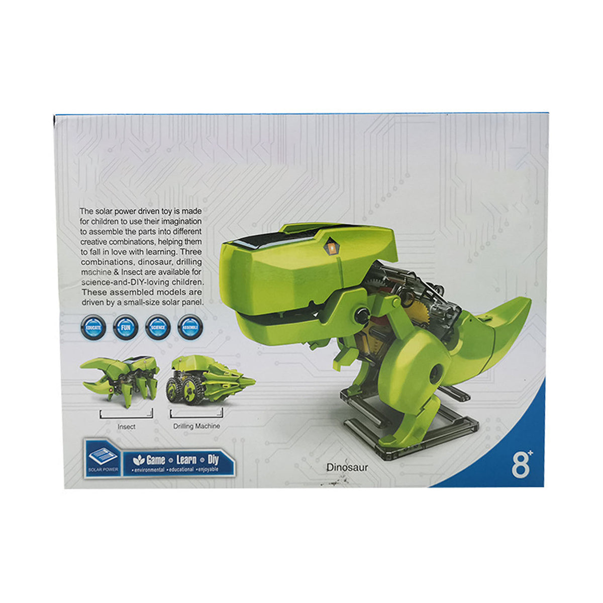3 in 1 Solar Robot Building Toy for Children Aged 8 9 10 11 12 I21508
