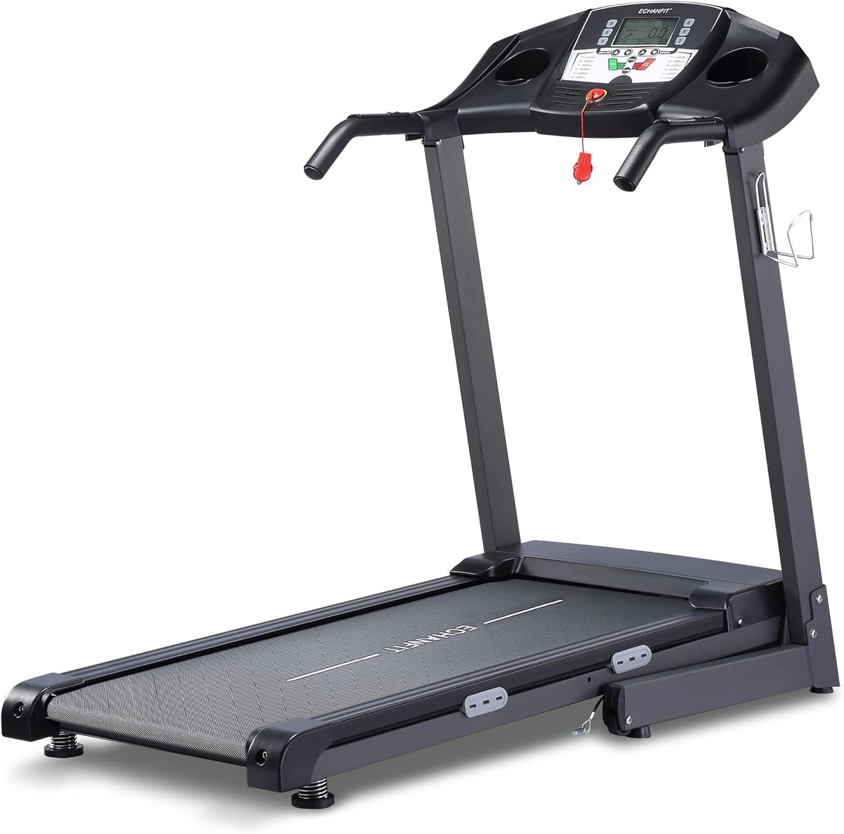 Folding Treadmill with Auto Incline 0-12%, 2.5 HP Electric Running Treadmill I788200