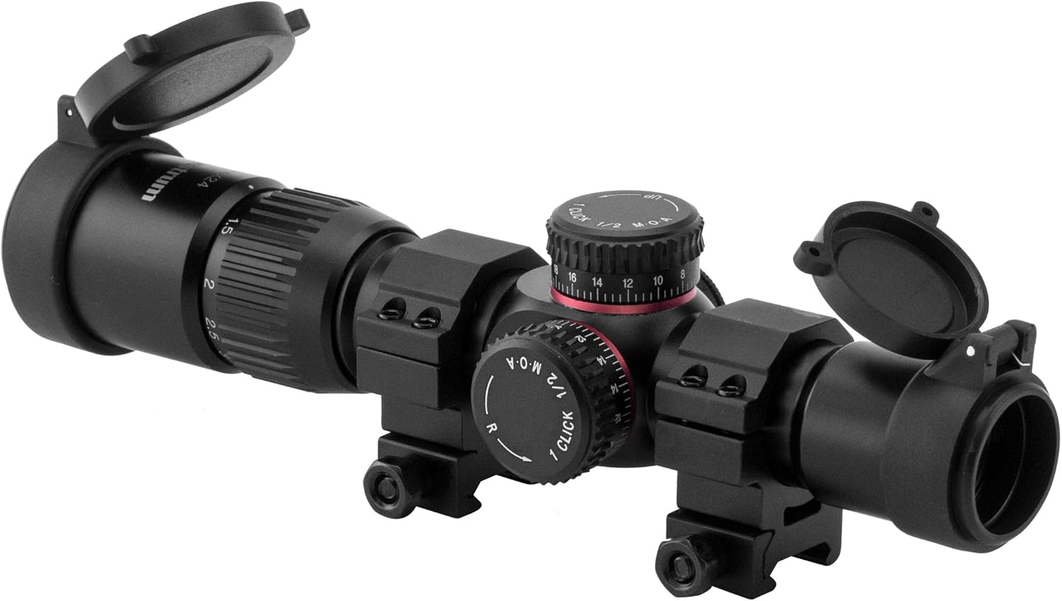1-4x24 First Focal Plane Rifle Scope with Illuminated Reticle X41241