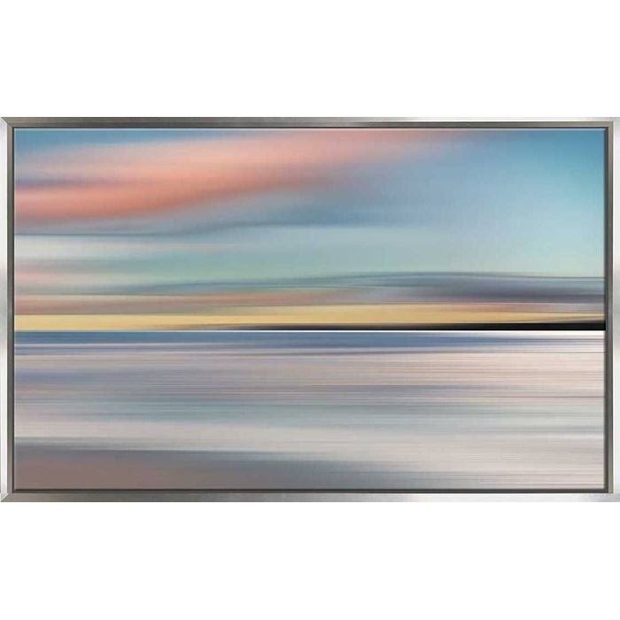 Blue Canvas Floating Frame Z27446