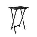 Black Tray Table Set S105484