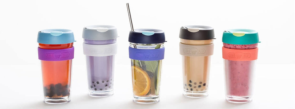 Glass Reusable Cup 12oz U404