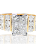 Princess Cut Diamond Engagement Ring in 14K Yellow Gold (1.0 Ct) M22770