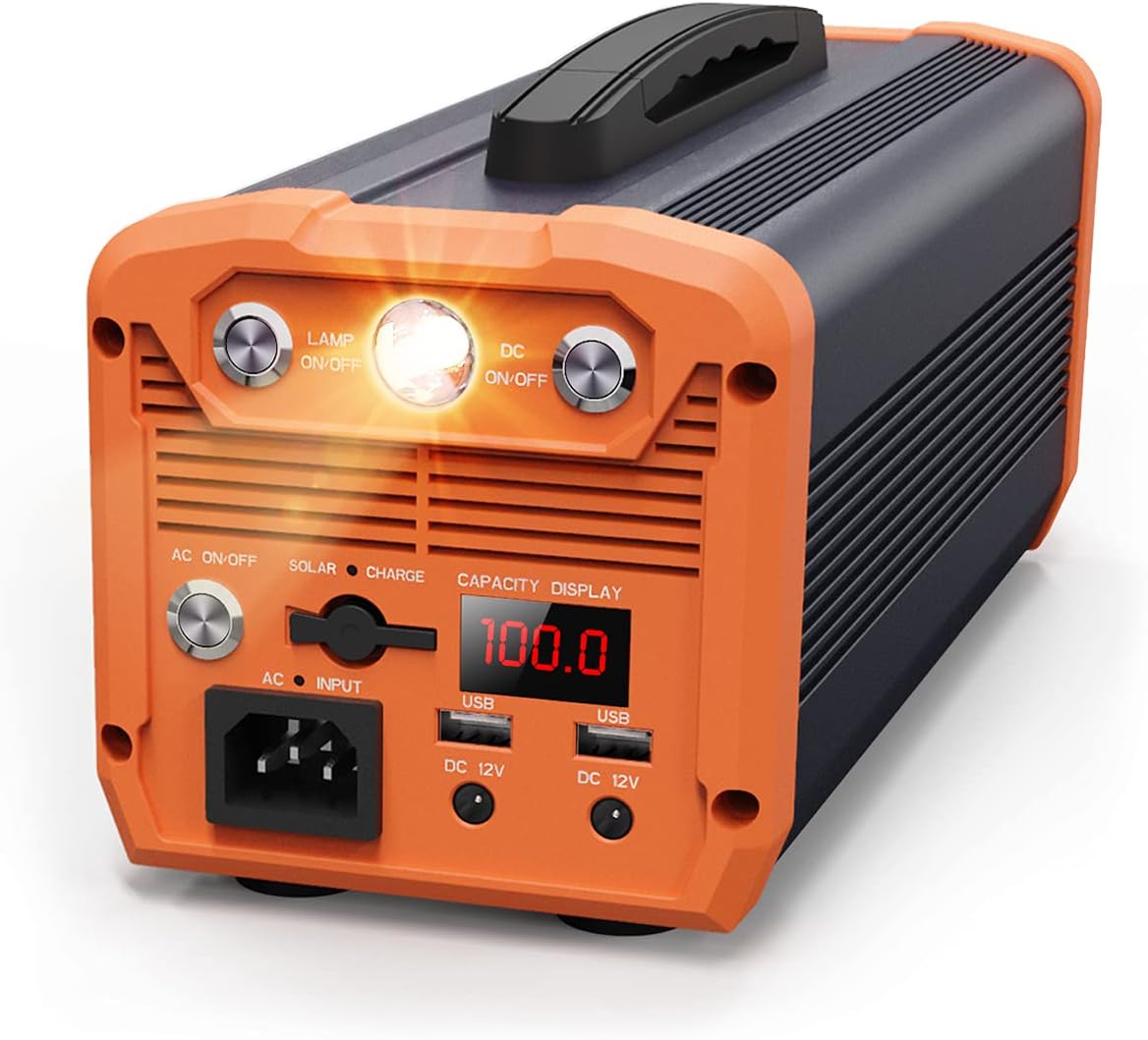 518Wh Portable Power Station with 110V/500W AC Outlet G828