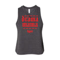 Juniors Cropped Racerback Tank Top K46423