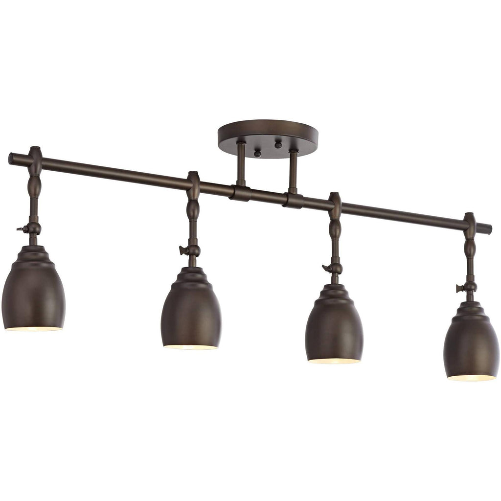 Oiled Rubbed Bronze 4-Light Track Fixture Q587