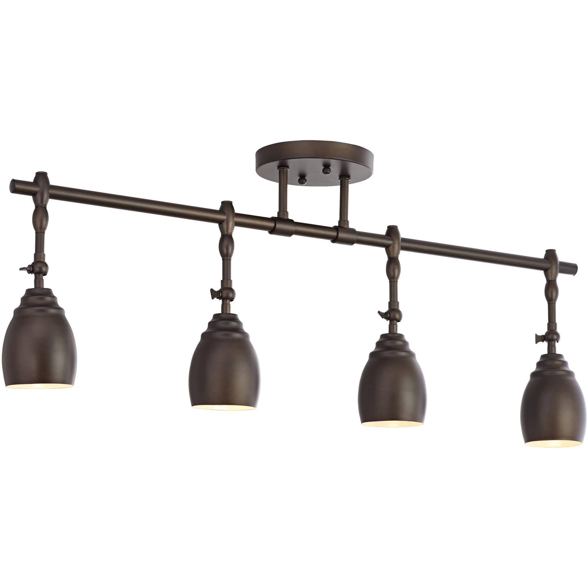 Oiled Rubbed Bronze 4-Light Track Fixture Q587