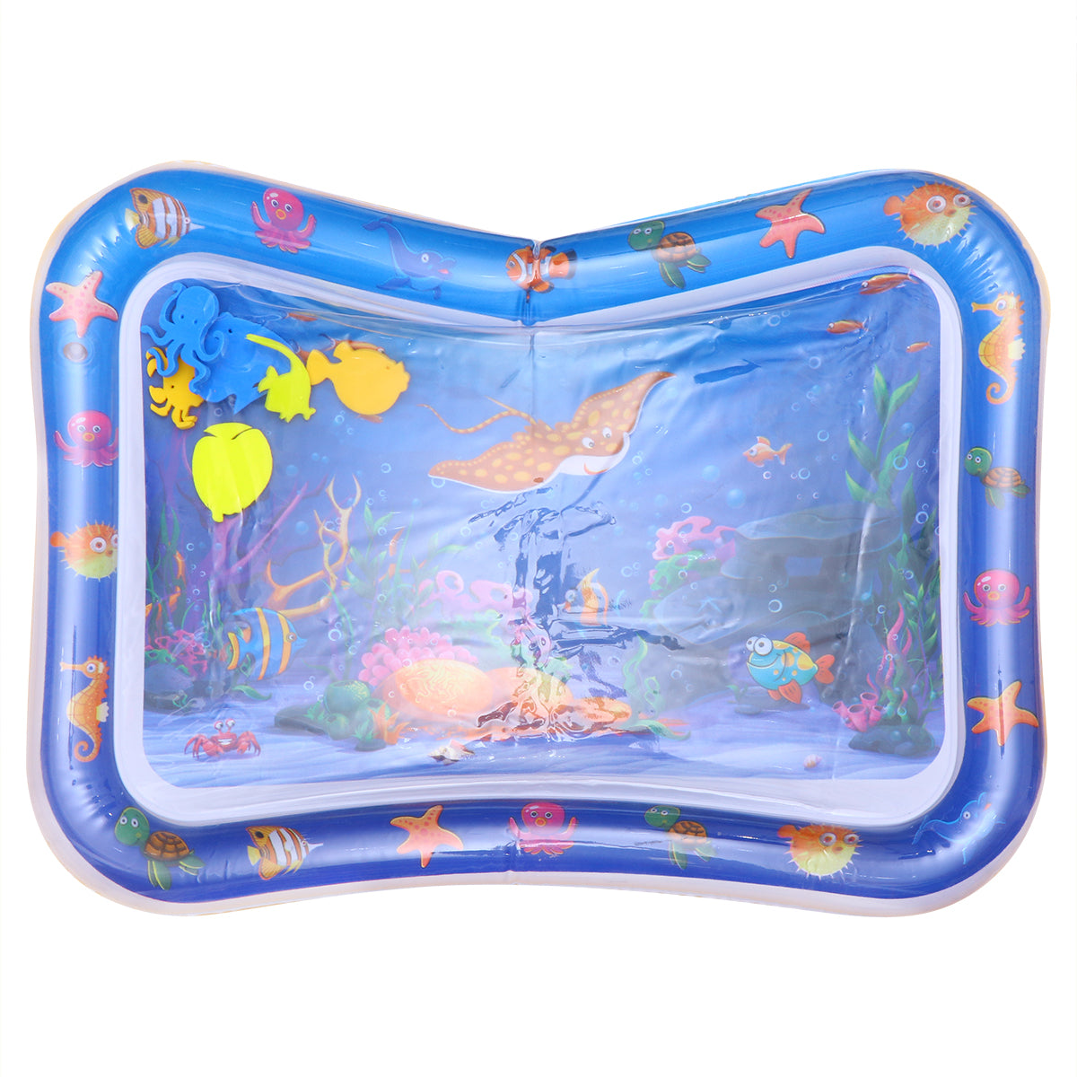 Inflatable Crawling Cushion Water Play Mat (Blue) Y978