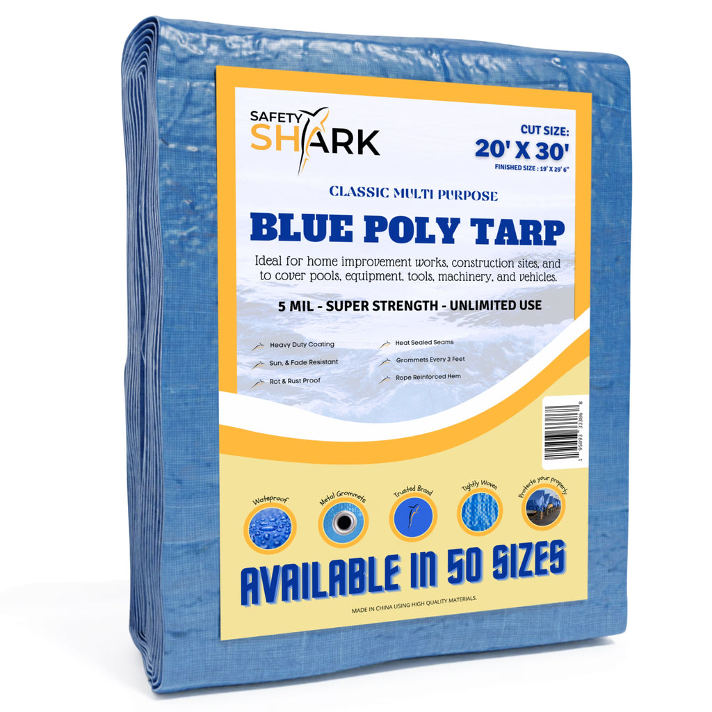 Heavy Duty Waterproof Tarp 20x30 Feet W488783