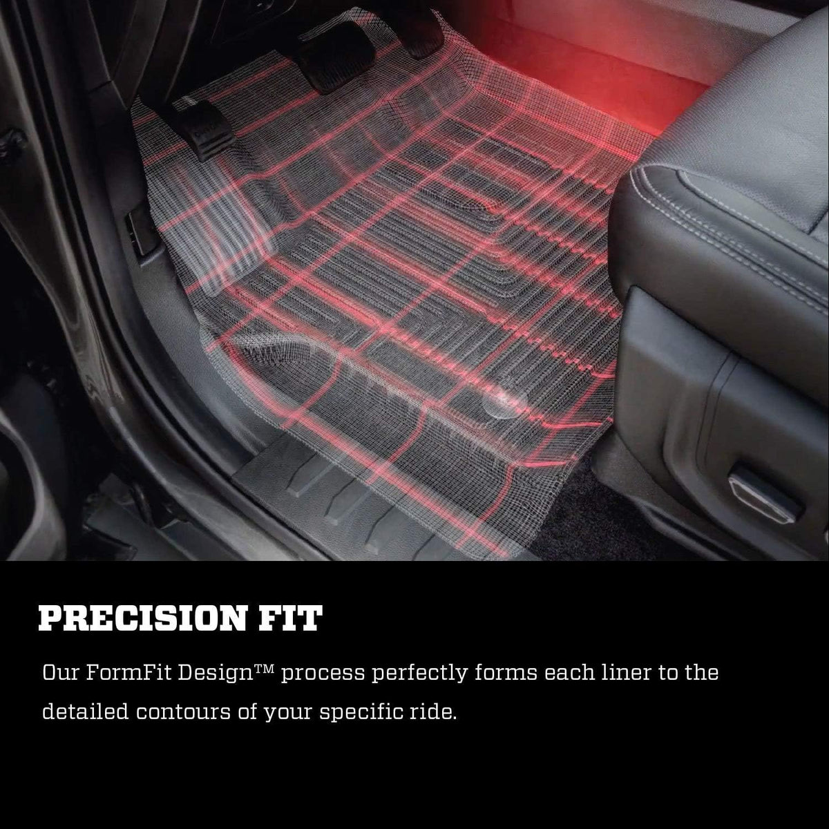 Black Front & 2nd Seat Floor Liners 3 Pcs S577891