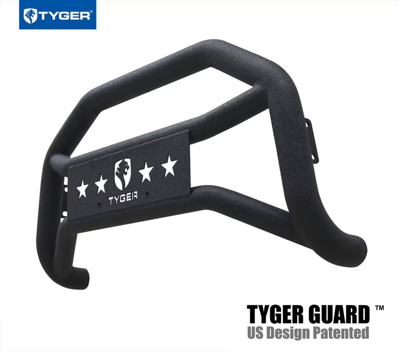 Front Bumper Guard Bull Bar Textured Black Y680