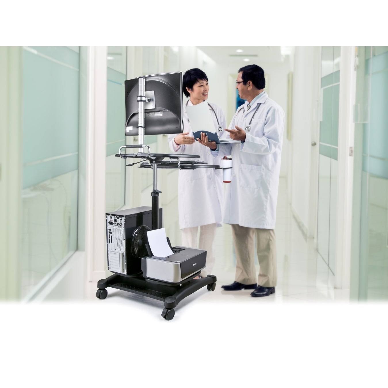 Heavy Duty Mobile LCD/LED AV Cart D2296
