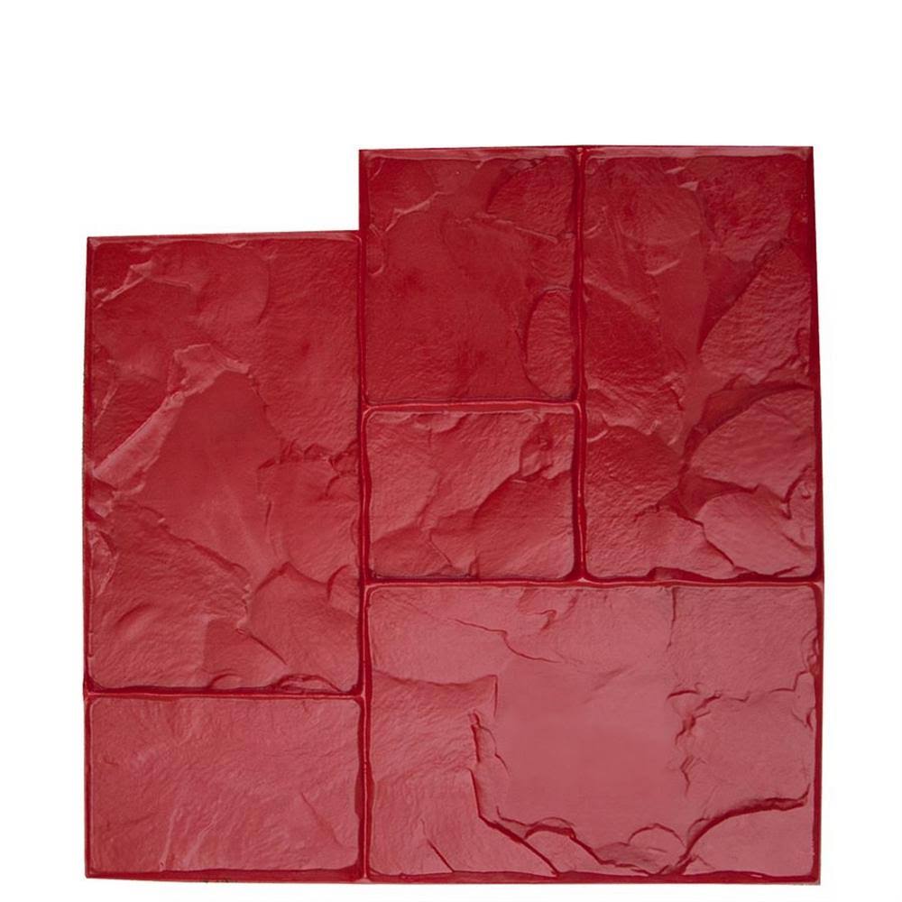 Ashlar Red Floppy Mat E104371