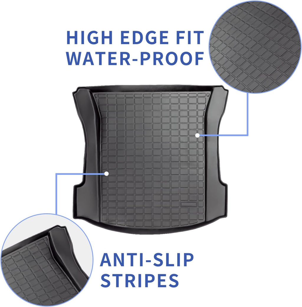 TPE All Weather 3PCS Trunk Mat Cargo Liner T7661