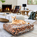 Medium Rectangle Faux Fur Pet Bed R453