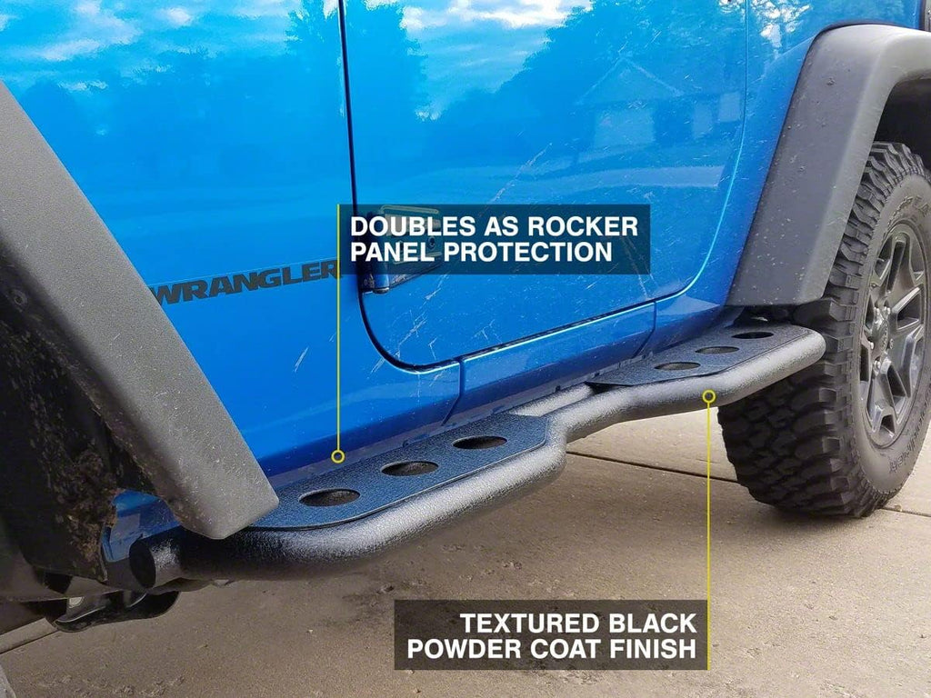 Rocker Steps for Jeep Wrangler JK 2-Door R260