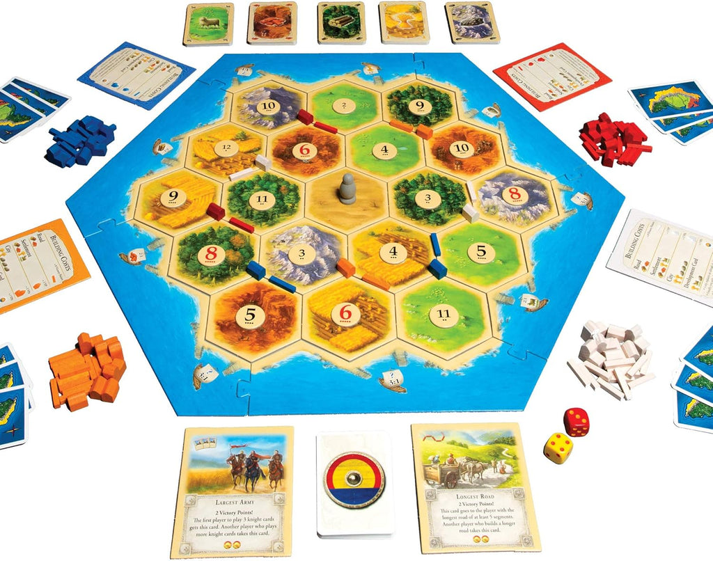 Board Game for 3 to 4 Players, Ages 10+, 60 Minutes Playtime R603897