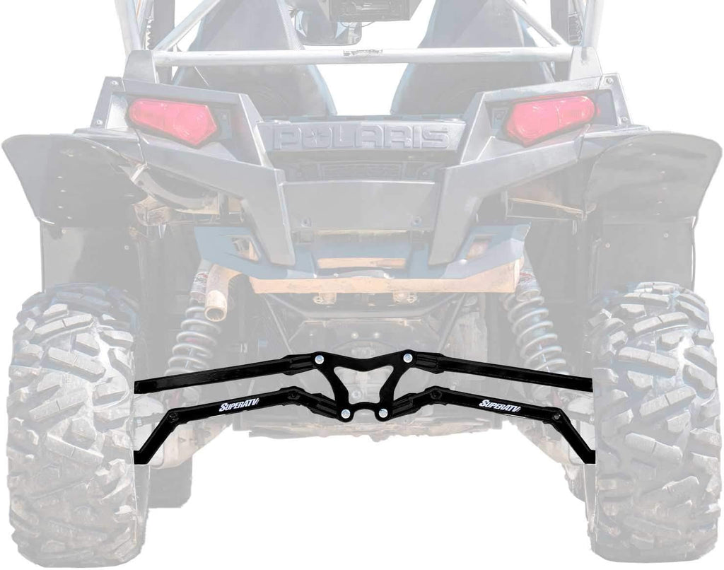 Black Boxed Rear Radius Arms for Polaris RZR XP 900 W613772